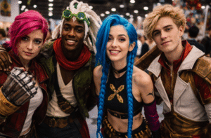 convention cosplay tenue